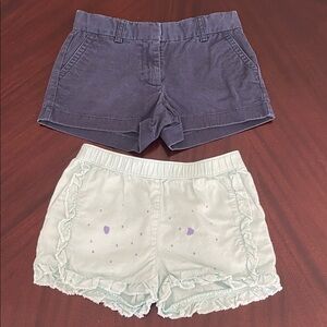 3 for $18 Shorts from vineyard vines and crew cuts- Blue and Cream size 7